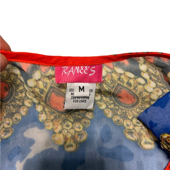 RANEE’S Embellished Tunic Swim Coverup Medium - Picture 9 of 9